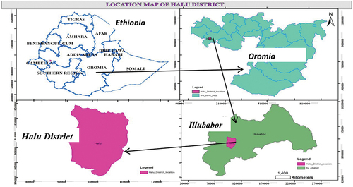 Figure 1. Location map of the study area.