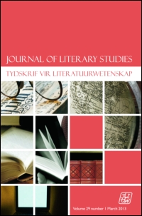 Cover image for Journal of Literary Studies, Volume 18, Issue 3-4, 2002