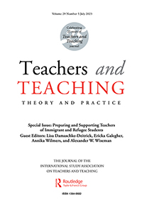 Cover image for Teachers and Teaching, Volume 29, Issue 5, 2023