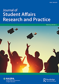 Cover image for Journal of Student Affairs Research and Practice, Volume 59, Issue 5, 2022