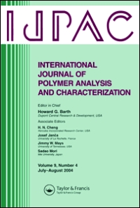 Cover image for International Journal of Polymer Analysis and Characterization, Volume 22, Issue 3, 2017