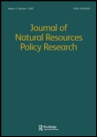 Cover image for Journal of Natural Resources Policy Research, Volume 3, Issue 2, 2011