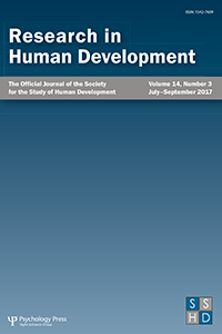 Cover image for Research in Human Development, Volume 14, Issue 3, 2017