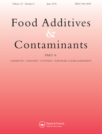 Cover image for Food Additives & Contaminants: Part A, Volume 32, Issue 6, 2015