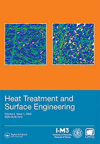 Cover image for Heat Treatment and Surface Engineering, Volume 2, Issue 1, 2020