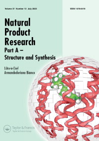 Cover image for Natural Product Research, Volume 37, Issue 13, 2023