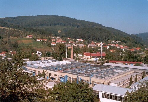 Figure 3. Moravian Electric Works in Brumov-Bylnice belongs to factories that disappeared from small towns after the end of socialism.