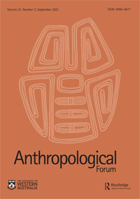 Cover image for Anthropological Forum, Volume 31, Issue 3, 2021