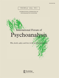 Cover image for International Forum of Psychoanalysis, Volume 32, Issue 2, 2023
