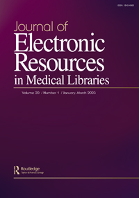Cover image for Journal of Electronic Resources in Medical Libraries, Volume 20, Issue 1, 2023