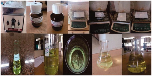 Figure 4. Preparation of TiO2 and Al2O3 nano particles mixture with POE oil using digital balance and Magnetic stirrer.