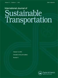 Cover image for International Journal of Sustainable Transportation, Volume 13, Issue 4, 2019