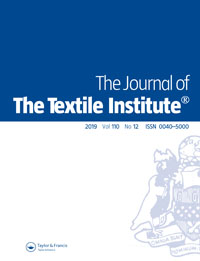 Cover image for The Journal of The Textile Institute, Volume 110, Issue 12, 2019