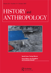 Cover image for History and Anthropology, Volume 32, Issue 4, 2021