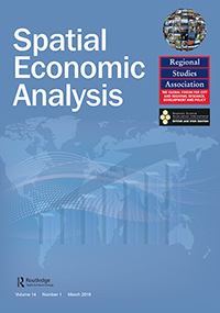 Cover image for Spatial Economic Analysis, Volume 14, Issue 1, 2019