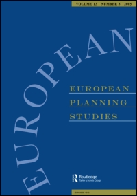 Cover image for European Planning Studies, Volume 15, Issue 9, 2007