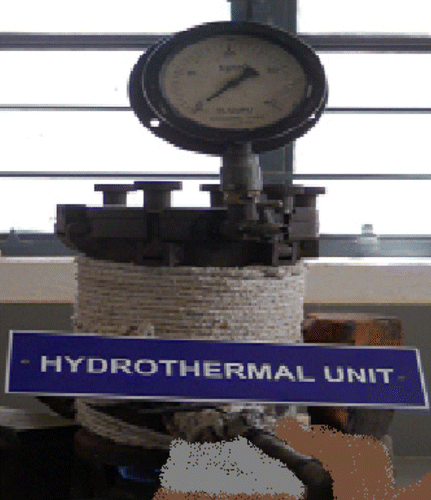 Figure 2 Experimental set-up for a hydrothermal explosion unit.