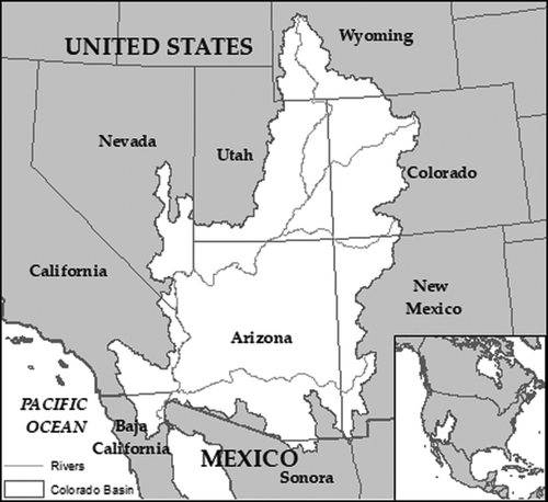 Figure 2. Colorado River Basin