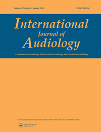 Cover image for International Journal of Audiology, Volume 63, Issue 1, 2024