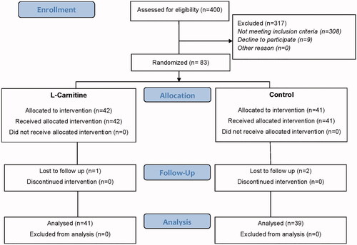 Figure 1. Flowchart of participants’ allocation, treatment, follow-up, and analysis.