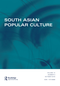 Cover image for South Asian Popular Culture, Volume 14, Issue 3, 2016