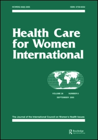 Cover image for Health Care for Women International, Volume 38, Issue 1, 2017