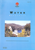 Cover image for Australasian Journal of Water Resources, Volume 7, Issue 1, 2003