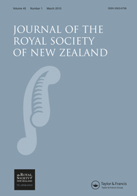 Cover image for Journal of the Royal Society of New Zealand, Volume 45, Issue 1, 2015