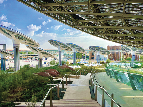 Figure 1. Terra – the sustainability pavilion at EXPO 2020 Dubai. Source: Author’s photograph, January 2022.