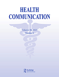 Cover image for Health Communication, Volume 38, Issue 8, 2023