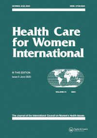 Cover image for Health Care for Women International, Volume 41, Issue 6, 2020