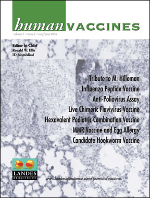 Cover image for Human Vaccines & Immunotherapeutics, Volume 1, Issue 3, 2005