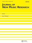 Cover image for Journal of New Music Research, Volume 42, Issue 4, 2013