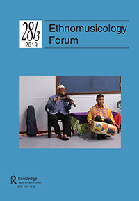 Cover image for Ethnomusicology Forum, Volume 28, Issue 3, 2019