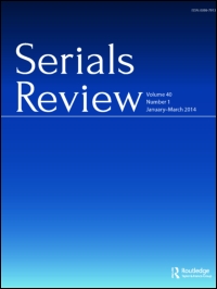 Cover image for Serials Review, Volume 43, Issue 1, 2017