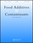 Cover image for Food Additives & Contaminants: Part B, Volume 5, Issue 1, 2012