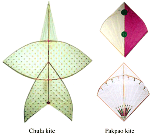 Figure 2 Thai kites. Source: Thaigoodview.com (2007).