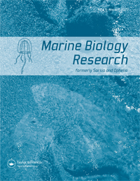 Cover image for Marine Biology Research, Volume 19, Issue 6-7, 2023