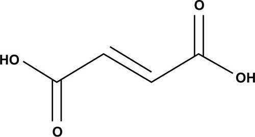 Figure 1 Chemical structure of dimethyl fumarate (BG-12).