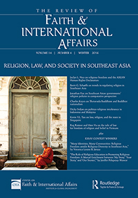 Cover image for The Review of Faith & International Affairs, Volume 14, Issue 4, 2016