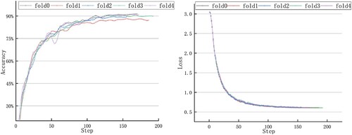 Figure 9. SCNN-IDG five-fold cross-validation results.
