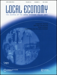 Cover image for Local Economy, Volume 24, Issue 6-7, 2009