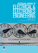 Cover image for Australian Journal of Electrical and Electronics Engineering, Volume 8, Issue 2, 2011