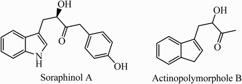 Figure 1. Indole containing biologically active compounds.