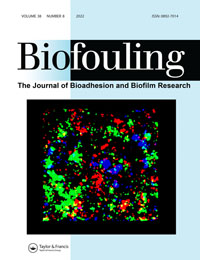 Cover image for Biofouling, Volume 38, Issue 8, 2022