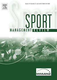 Cover image for Sport Management Review, Volume 19, Issue 3, 2016