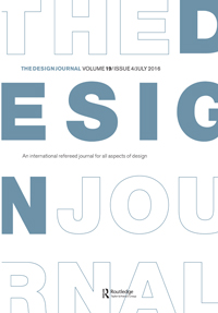 Cover image for The Design Journal, Volume 19, Issue 4, 2016