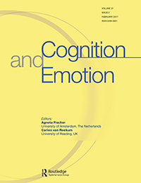 Cover image for Cognition and Emotion, Volume 31, Issue 2, 2017