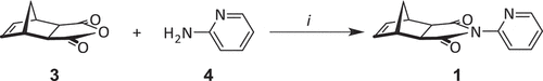 Scheme 1. Reagents and conditions: (i) 130°C, DMF, 16 h, 72%.