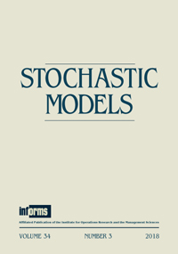 Cover image for Stochastic Models, Volume 26, Issue 2, 2010